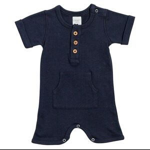 zestt Organic Cotton Navy Baby Outfit